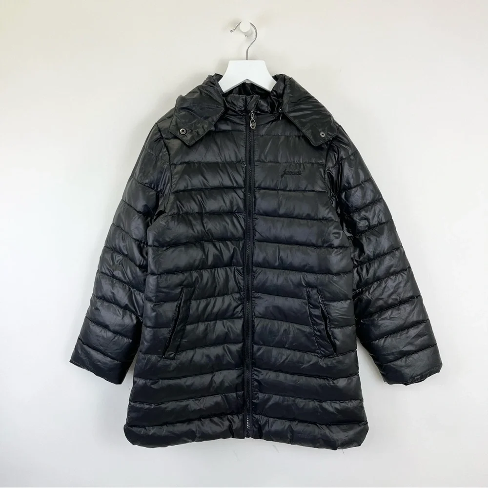 Jacadi Down Coat with Removable Hood Size 8